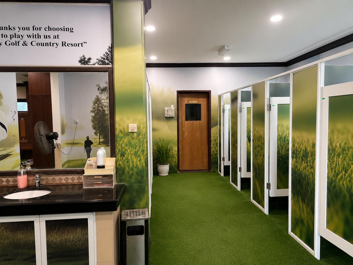 Locker & Shower Facilities
